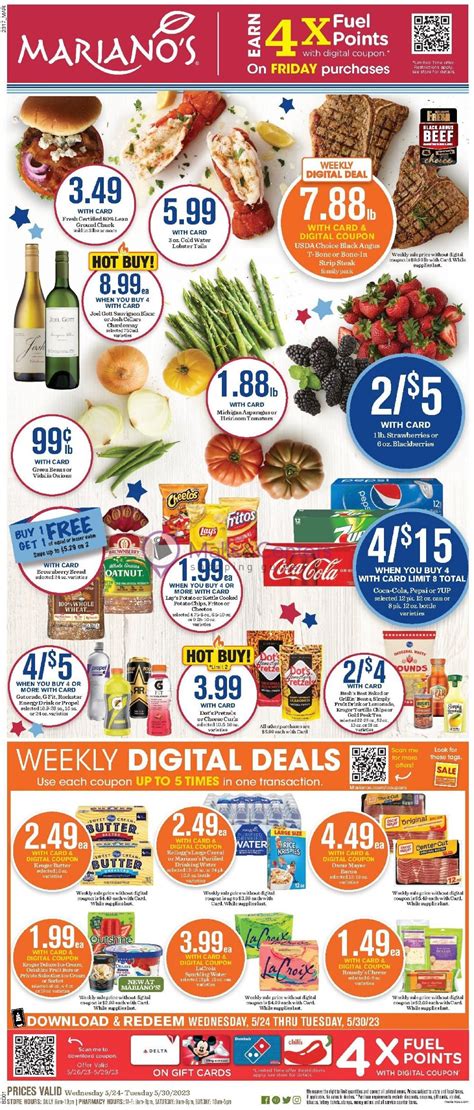 mariano's weekly circular.